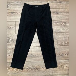 Vintage piazza sempione black textured pants size medium